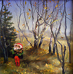 Картина маслом. Гном
